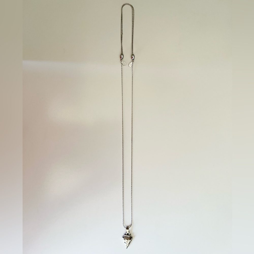 Alex and Ani Arrowhead Charm Necklace